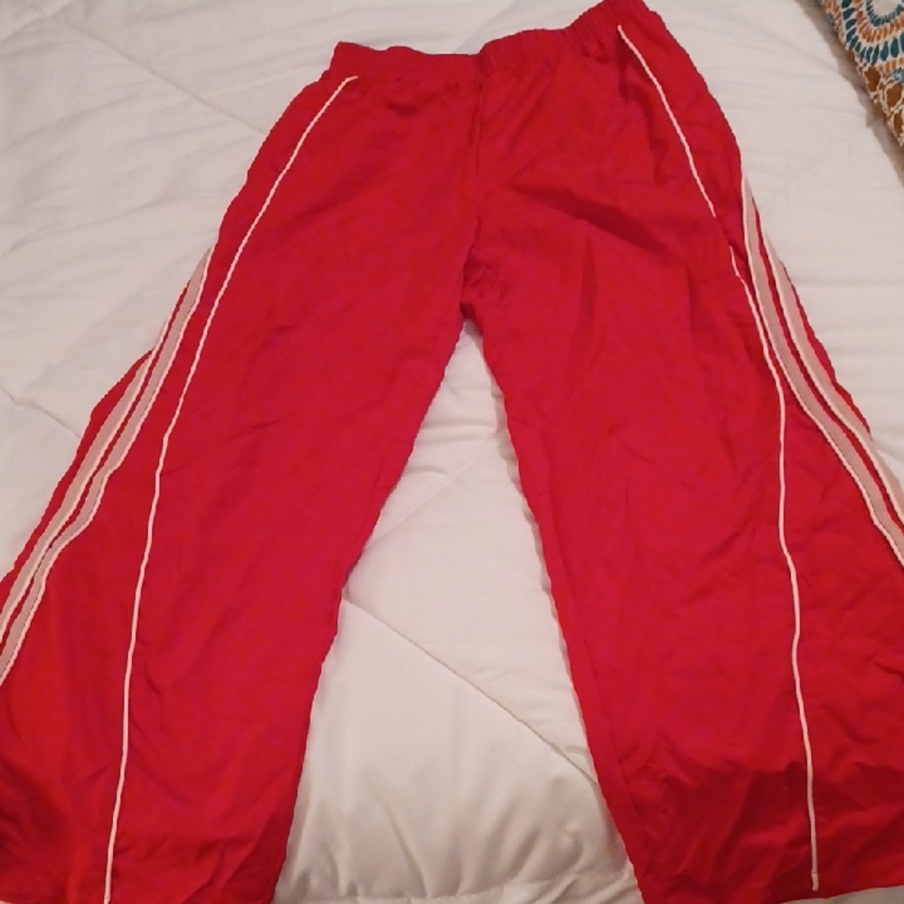 Red Womens Track Pants